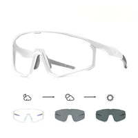 C13 Glossy White / Clear Photochromic