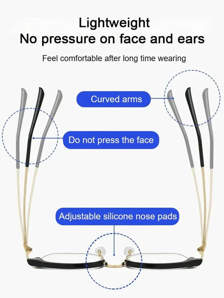 🎁Last day Hot Sale As low as $9.99 each🔥👓Ultra Light Anti Blue Presbyopic Glasses✨