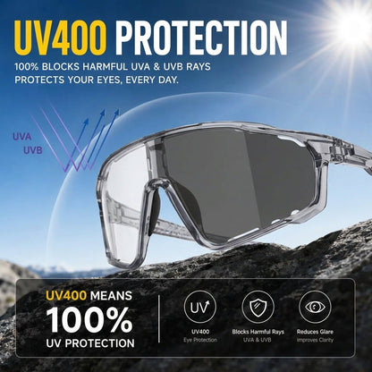 🔥Last Day Buy 1 Get 1 Free $14.99 Each☀️UV400 Photochromic Polarized Safety Glasses