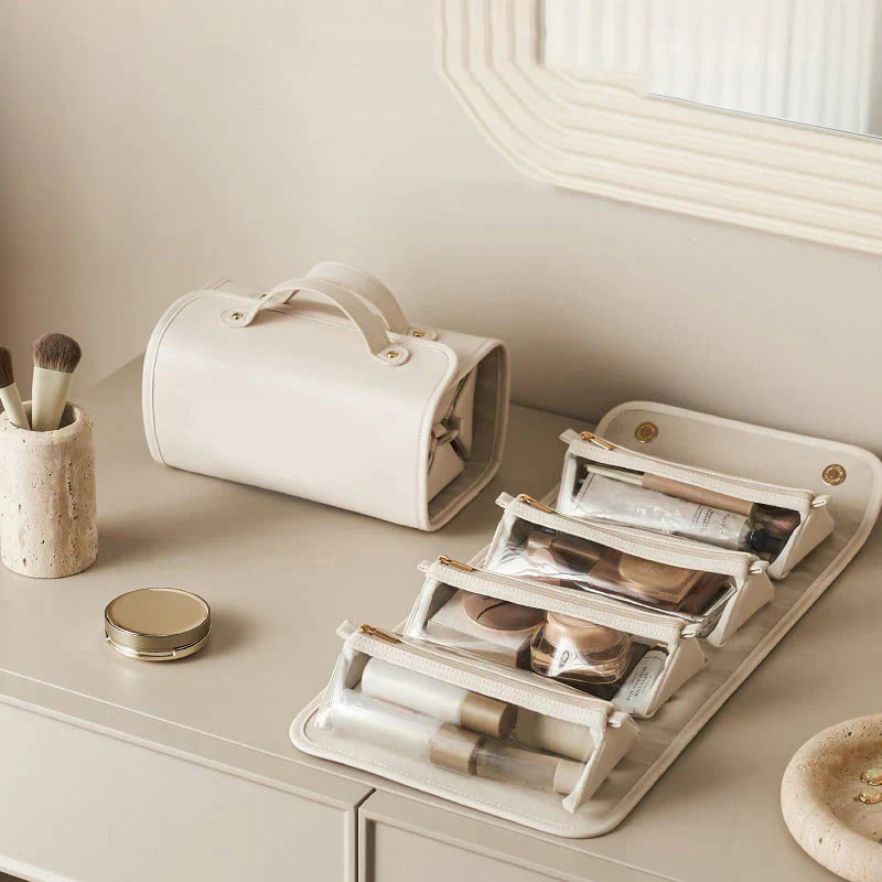 🔥LAST DAY 49%OFF Leather Waterproof Cosmetic Bag